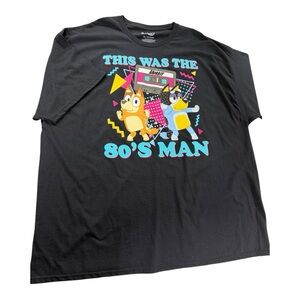 Retro Black Graphic Men's T-Shirt